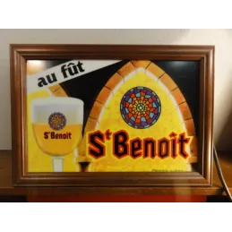 ENSEIGNE BIERE  ST BENOIT 