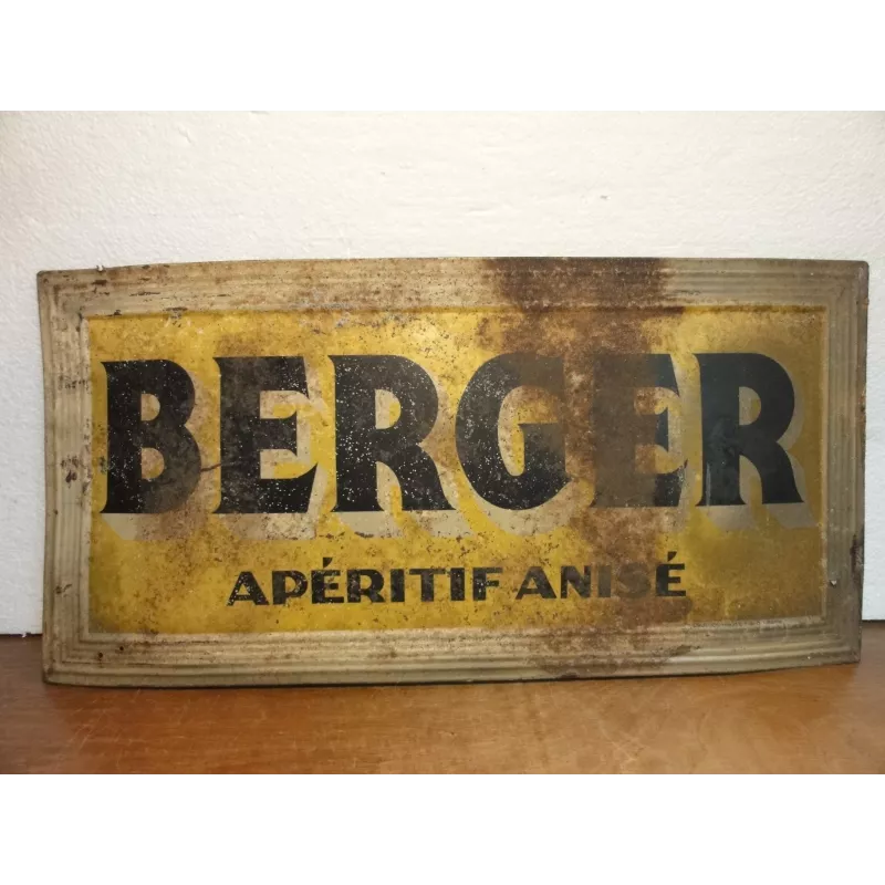 TOLE LITHO BERGER 39CM X19CM