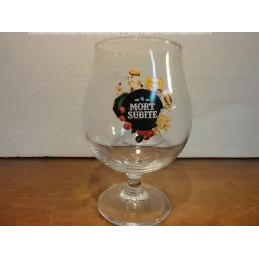 6 VERRES MORT SUBITE 50CL HT.15.50CM