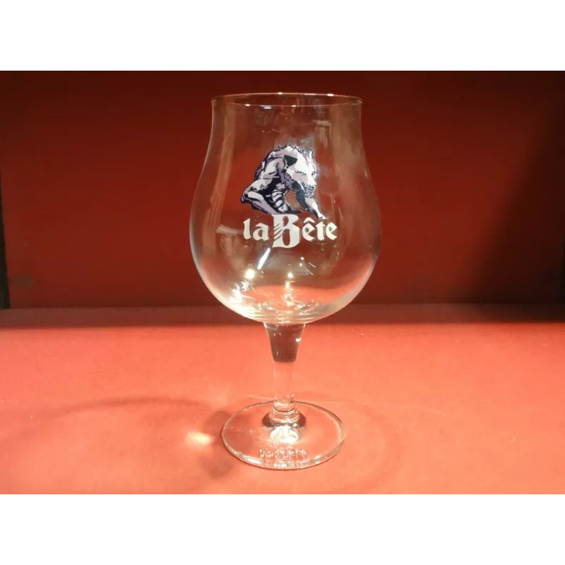 6 VERRES LA BETE  50CL  HT. 19.50CM