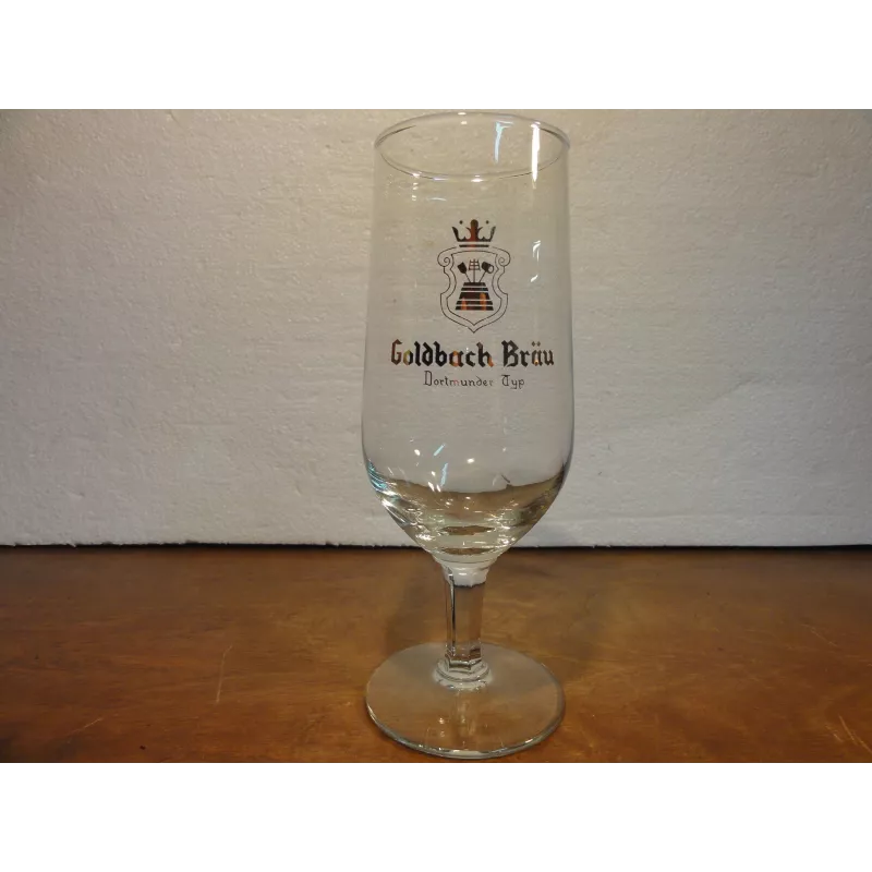 1 VERRE GOLDBBACH-BRAU 25 CL