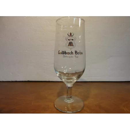 1 VERRE GOLDBBACH-BRAU 25 CL