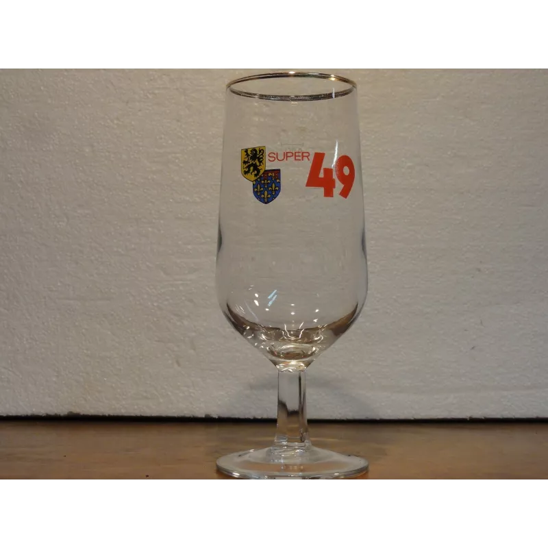 1 VERRE  SUPER 49  25CL  HT. 17CM