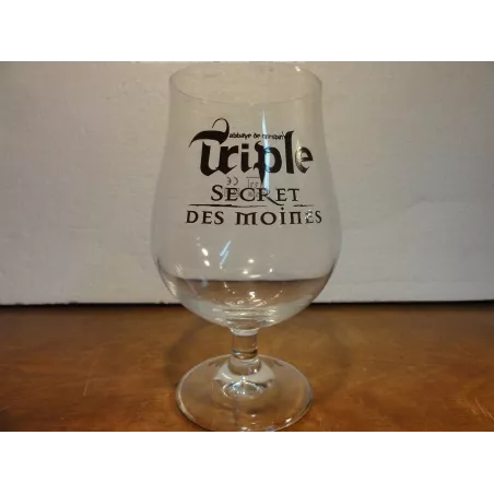 6 VERRES TRIPLE SECRET DES MOINES 33CL HT 15.50CM