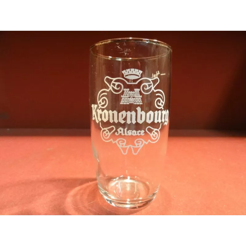 1 VERRE KRONENBOURG 4/20 HT.11.20CM