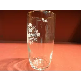 1 VERRE KRONENBOURG 4/20 HT.11.20CM