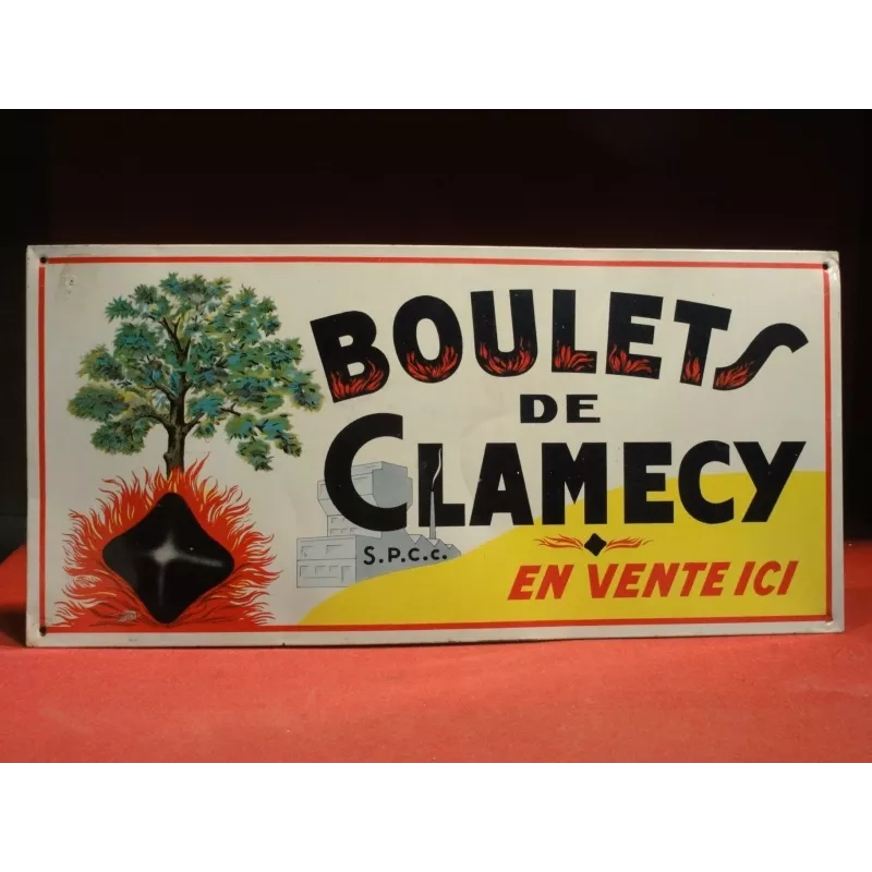 TOLE  BOULETS DE CLAMECY 46CM X22CM