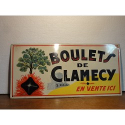 TOLE  BOULETS DE CLAMECY 46CM X22CM