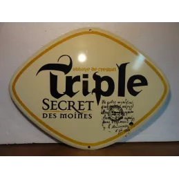 TOLE  TRIPLE SECRET DES MOINES  40CM X30CM