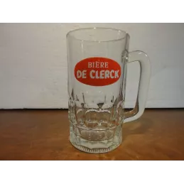 1 CHOPE BIERE DE CLERCK 25CL HT.12.80CM