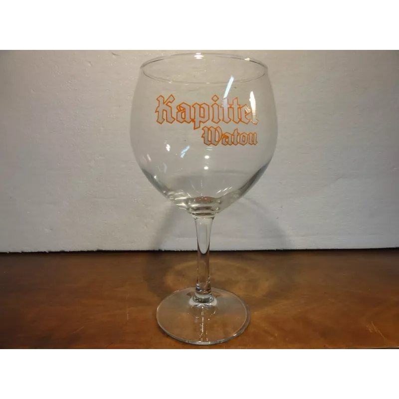 1 VERRE KAPITTEL WATOU 50CL HT.19.80CM