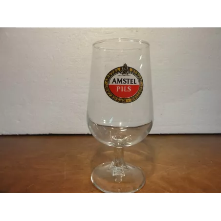 1 VERRE AMSTEL PILS 25CL HT.15.10CM