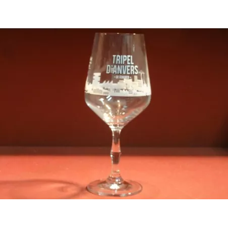 6 VERRES TRIPEL D'ANVERS 33CL HT.22CM