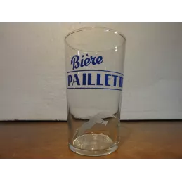 1 VERRE  BIERE PAILLETTE 25CL  HT. 11.70CM