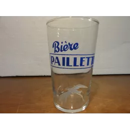 1 VERRE  BIERE PAILLETTE 25CL  HT. 11.70CM