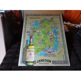 PLAQUE JAMESON EN MELAMINE  55CM X42CM