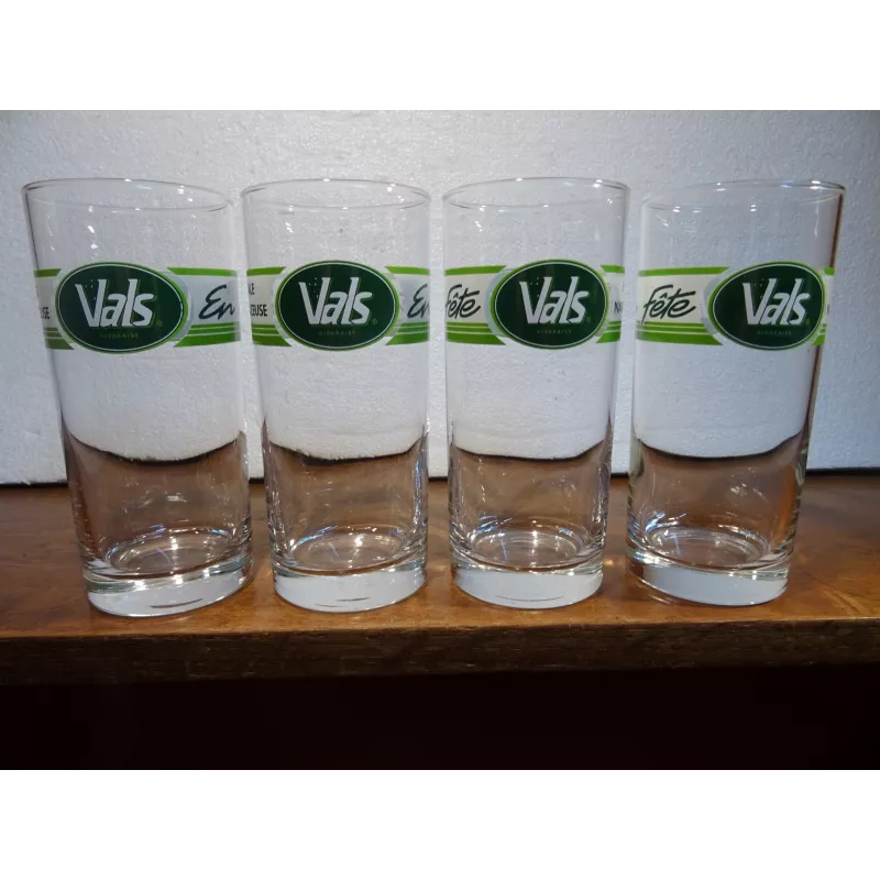 QUATRE VERRES VALS 25CL HT.13.40CM