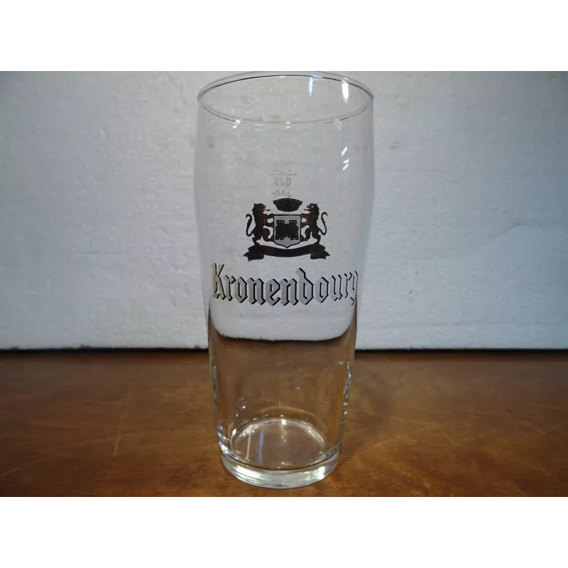 1 VERRE KRONENBOURG 25CL  HT.13.60CM