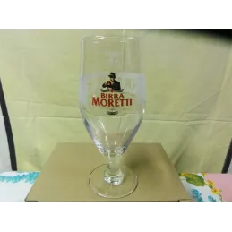 1 BOITE DE 6 VERRES MORETTI  50CL