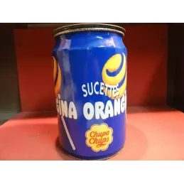 1 BOITE SUCETTE ORANGINA  HT. 24CM