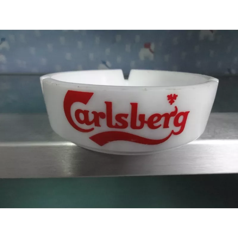 CENDRIER CARLSBERG  DIAMETRE 10CM