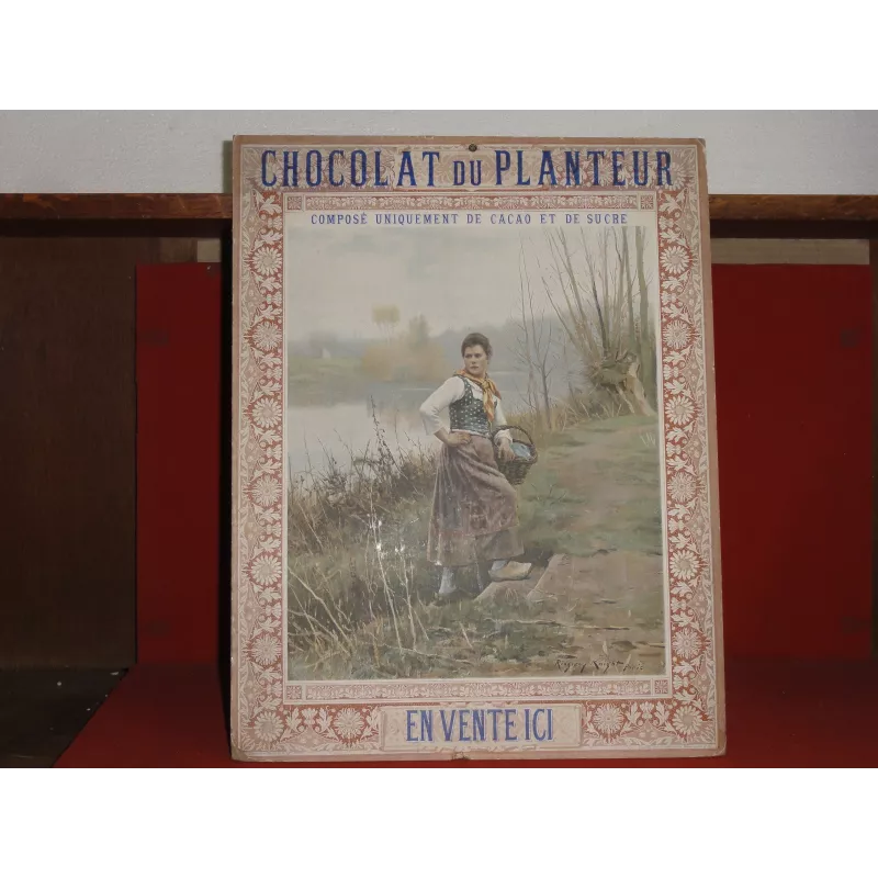 CARTON CHOCOLAT DU PLANTEUR 