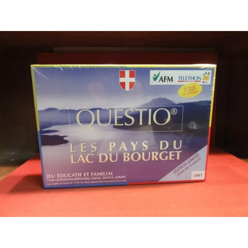 1 JEU EDUCATIF ET FAMILIAL LES PAYS DU LAC DU BOURGET 