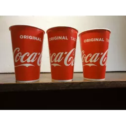 2 VERRES COCA-COLA McDO 30CL HT.14.20CM - Tigrebock