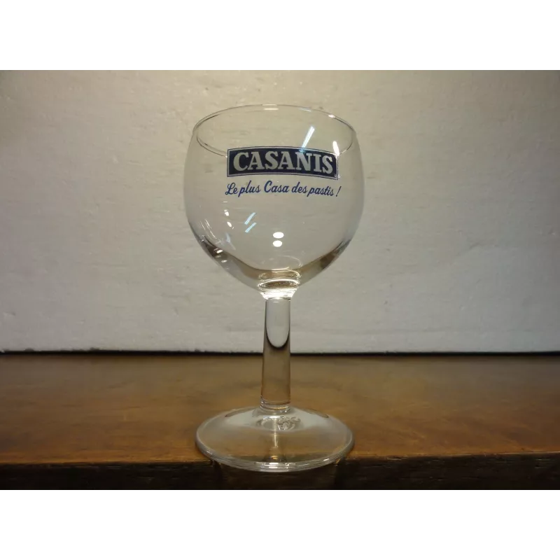 1 VERRE CASANIS  HT. 11.40CM