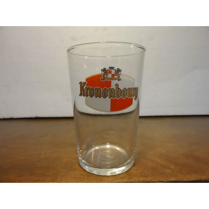 1 VERRE KRONENBOURG 15CL HT. 9.80CM