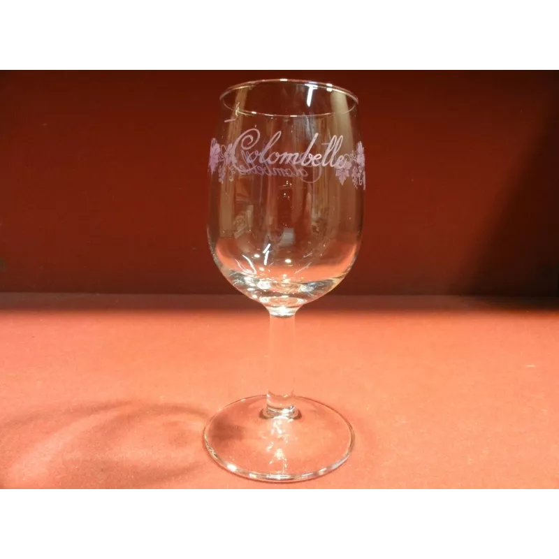 6 VERRES  COLOMBELLE  10CL HT.12.50CM