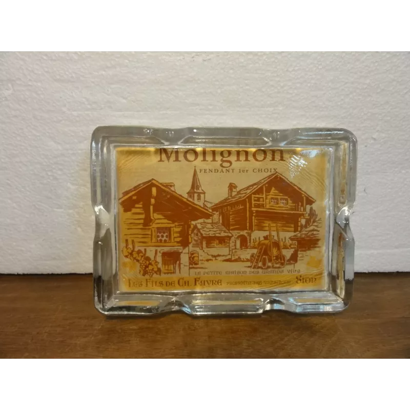 CENDRIER MOLIGNON 14CM X10CM