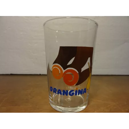 1 VERRE ORANGINA  HT 9.80CM