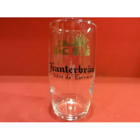 1 VERRE KANTERBRAU  K.B. 25CL HT 12CM