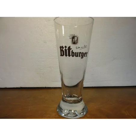 6 VERRES BITBURGER  25CL HT. 17.60CM