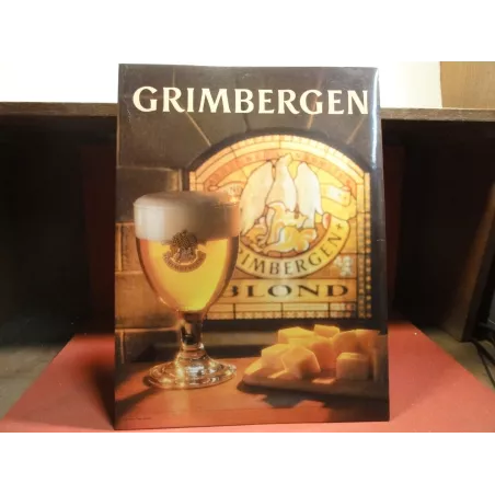 CARTON PRESENTOIR GLACE  GRIMBERGEN 43CMX32CM