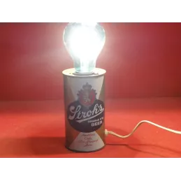 LAMPE  BOITE DE BIERE TROH'S HT.12.30CM