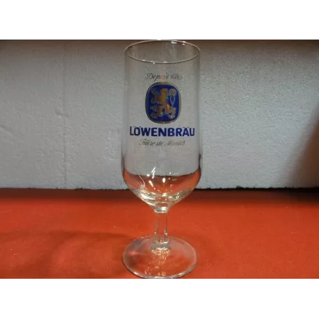 1 VERRE LOWENBRAU 25CL HT.17CM