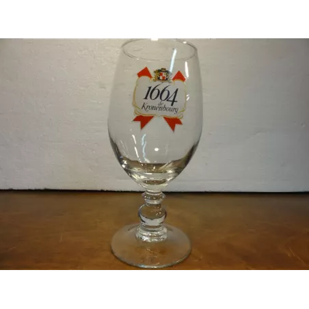 1 VERRE KRONENBOURG 25CL HT.16.20CM