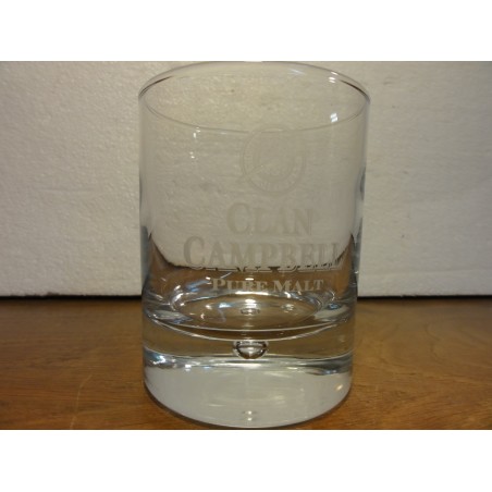 1 VERRE CLAN CAMPBELL HT 9CM