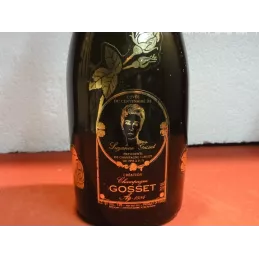 1 BOUTEILLE  CHAMPAGNE GOSSET FACTICE 75CL
