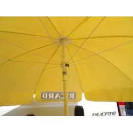PARASOL RICARD  JAUNE INCLINABLE