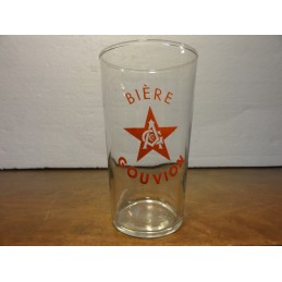 1 VERRE  BIERE GOUVION 25CL...