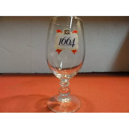 VERRE KRONENBOURG 1664 25CL  HT. 16.20CM