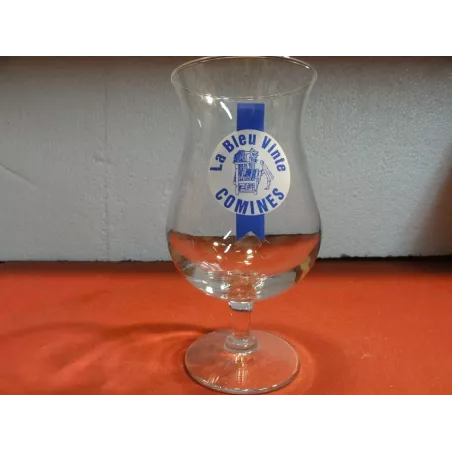 1 VERRE LA BLEU VINTE  25CL  HT.15.50CM