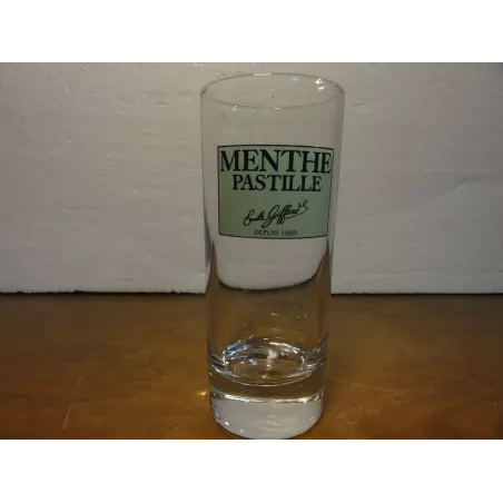 1 VERRE MENTHE PASTILLE HT.12.50CM