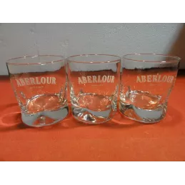 TROIS VERRES ABERLOUR HT.8.40CM