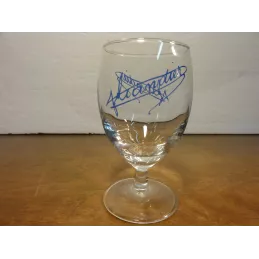 1 VERRE PASTIS LIANDIER  ECRITURE BLEUE