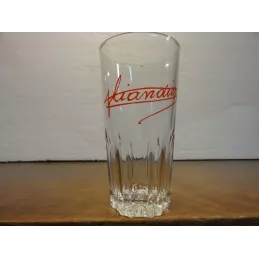 1 VERRE PASTIS LIANDIER ECRITURE ROUGE