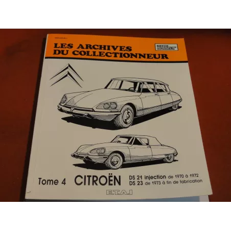 1 REVUE TECHNIQUE AUTOMOBILE CITROEN TOM 4